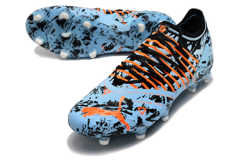 PUMA Future Z 1.4 FG - Professional Football Boots - Light Blue Camo