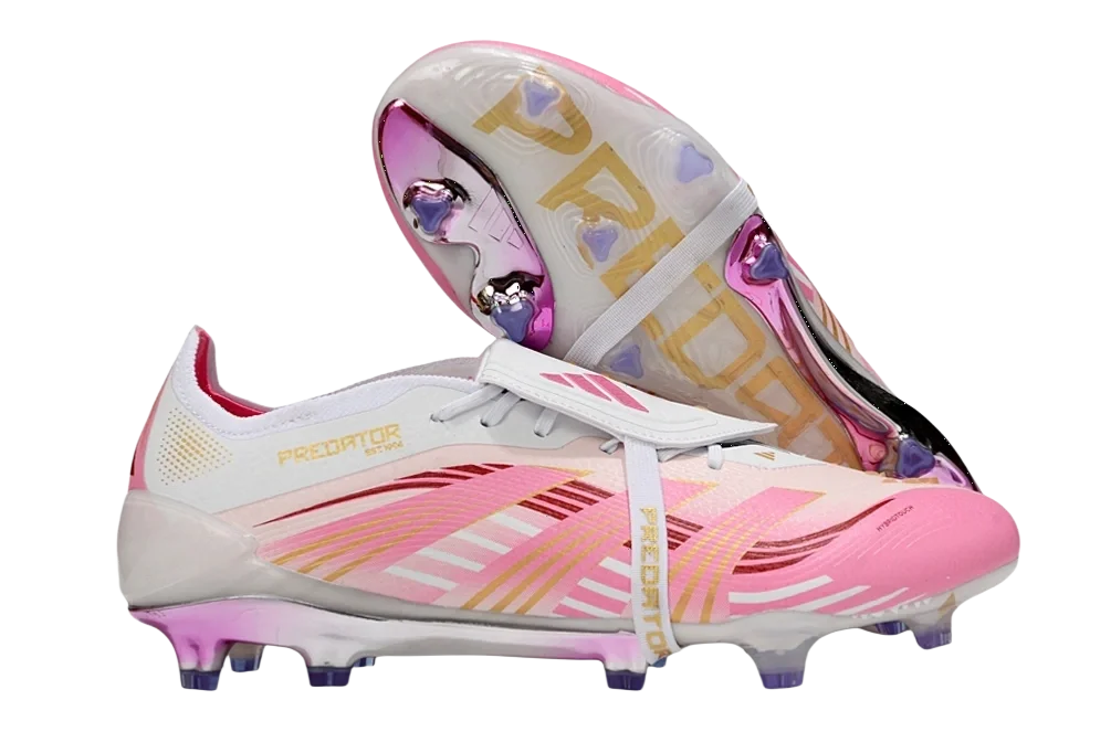 Predator Elite FT FG White/Pink