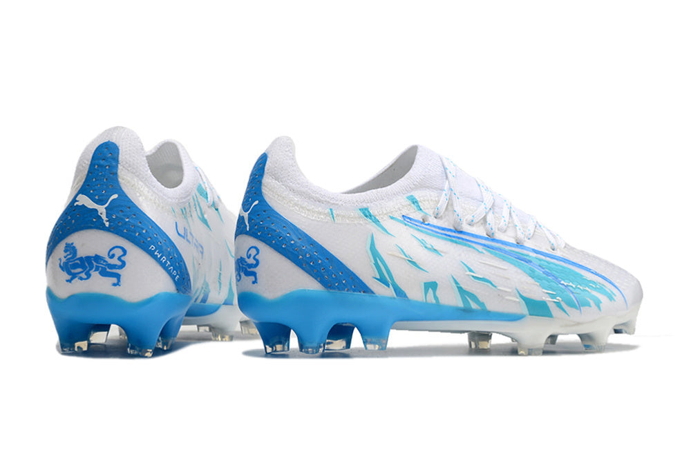 Ultra 5 Ultimate FG Football Boots - Blue/White