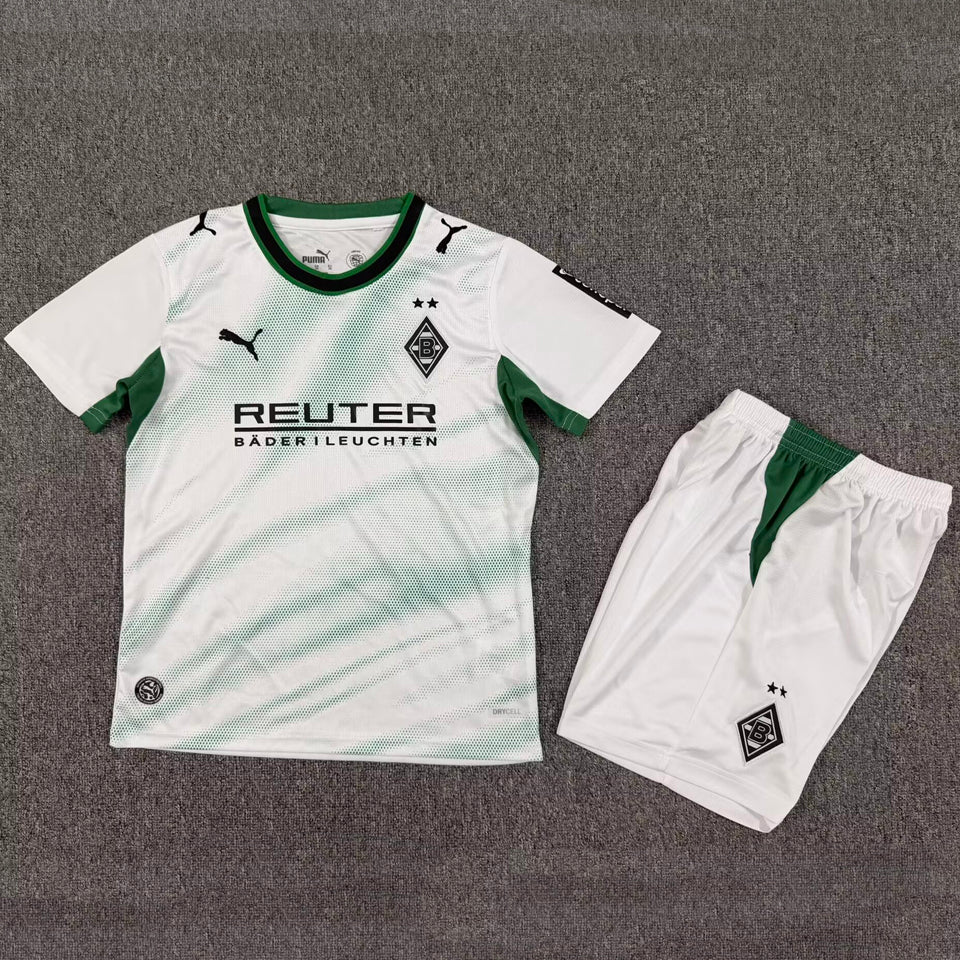 26/27 Gladbach Kids Home Kit Stadium Version