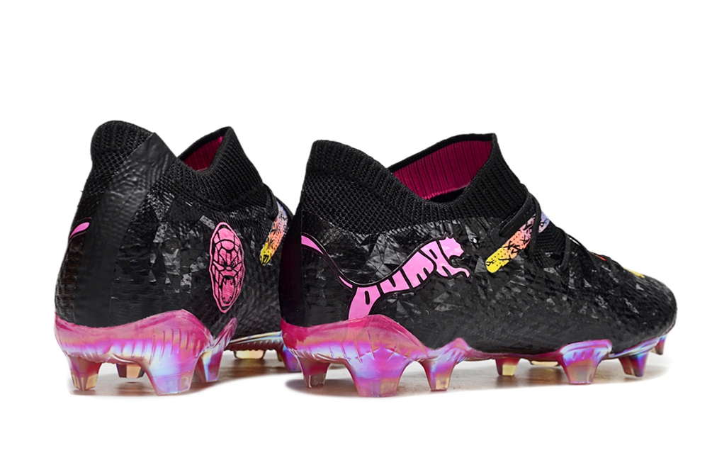 Future 7 Ultimate FG Football Boots - Black/Pink
