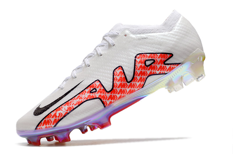 Nike Mercurial Vapor 15 Elite FG Firm Ground Football Boots - White/Crimson