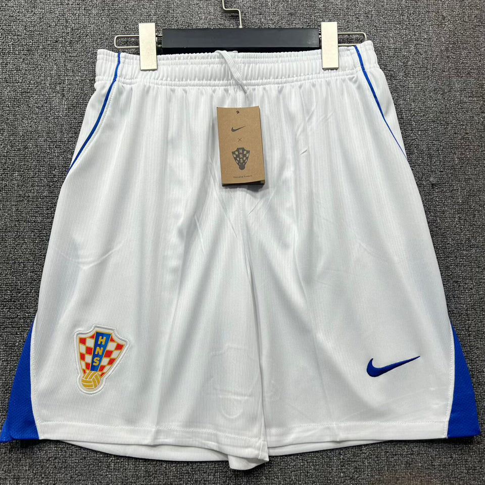 26/27 Croatia Home Kit Shorts