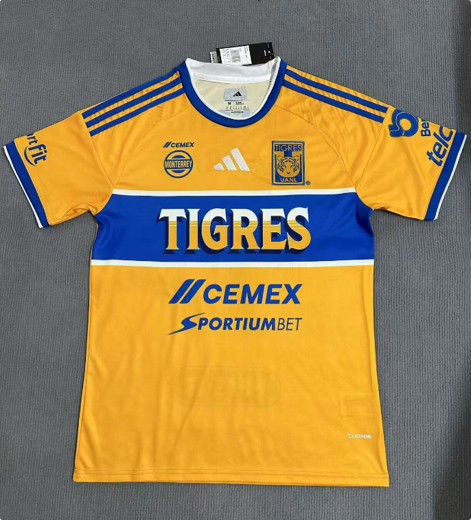 26/27 Tigres Home Kit Stadium Version