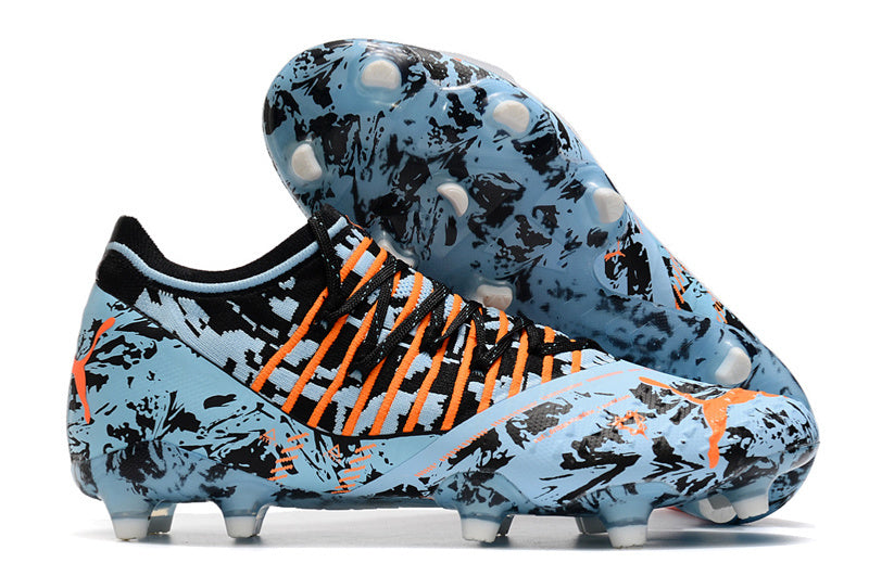 PUMA Future Z 1.4 FG - Professional Football Boots - Light Blue Camo