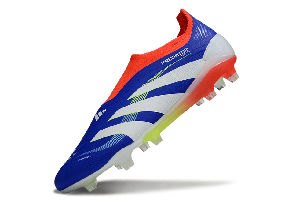 Predator Elite LL FG Blue/Red - Professional Football Boots for Superior Grip and Agility