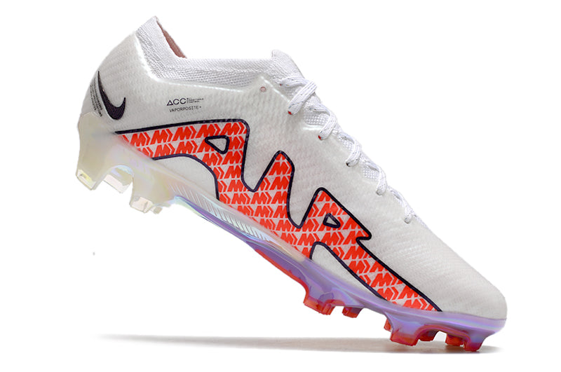 Nike Mercurial Vapor 15 Elite FG Firm Ground Football Boots - White/Crimson