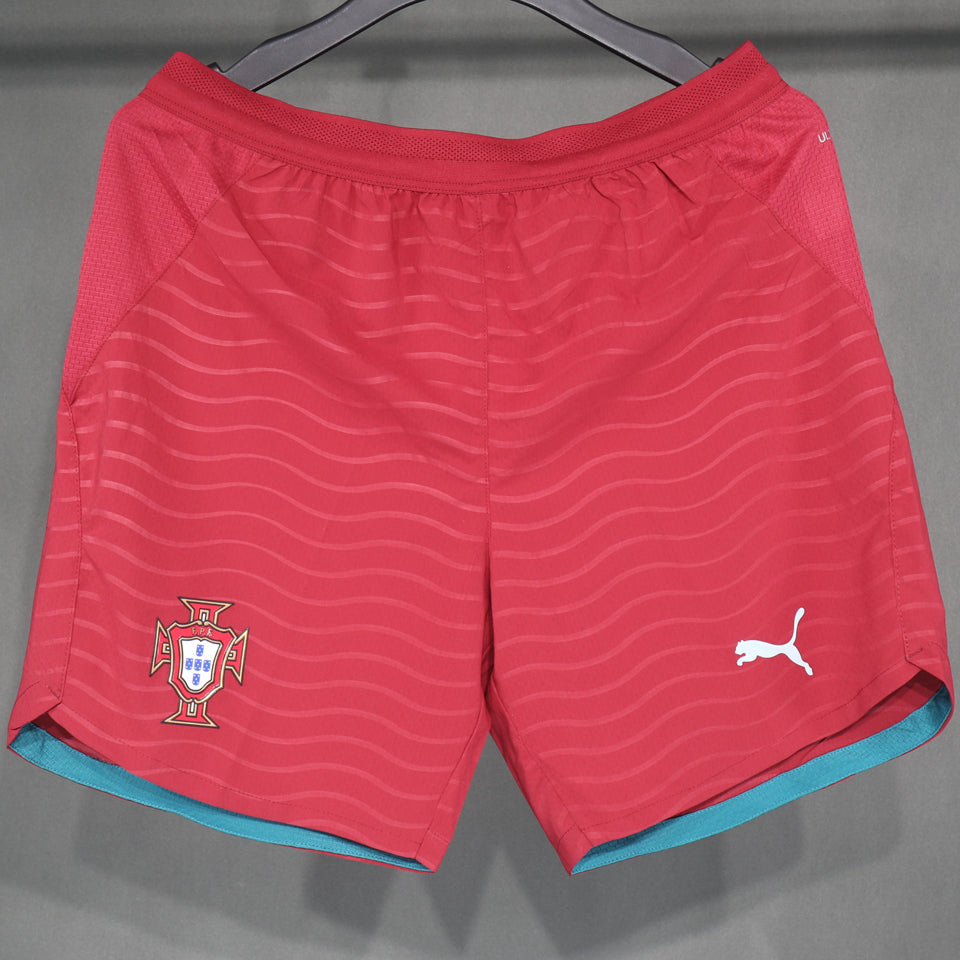 26/27 Portugal Home Kit Shorts Player Version