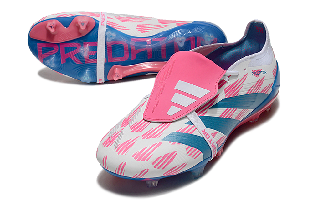 Predator Elite FG Football Boots - Blue/Pink - Elite Performance