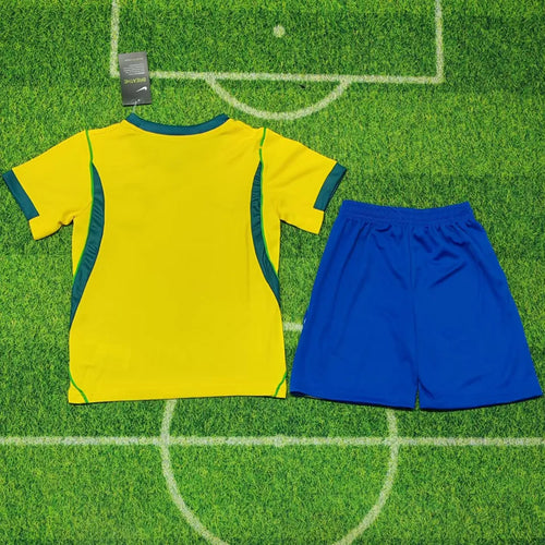 2026 Brazil Kids Home Kit Stadium Version