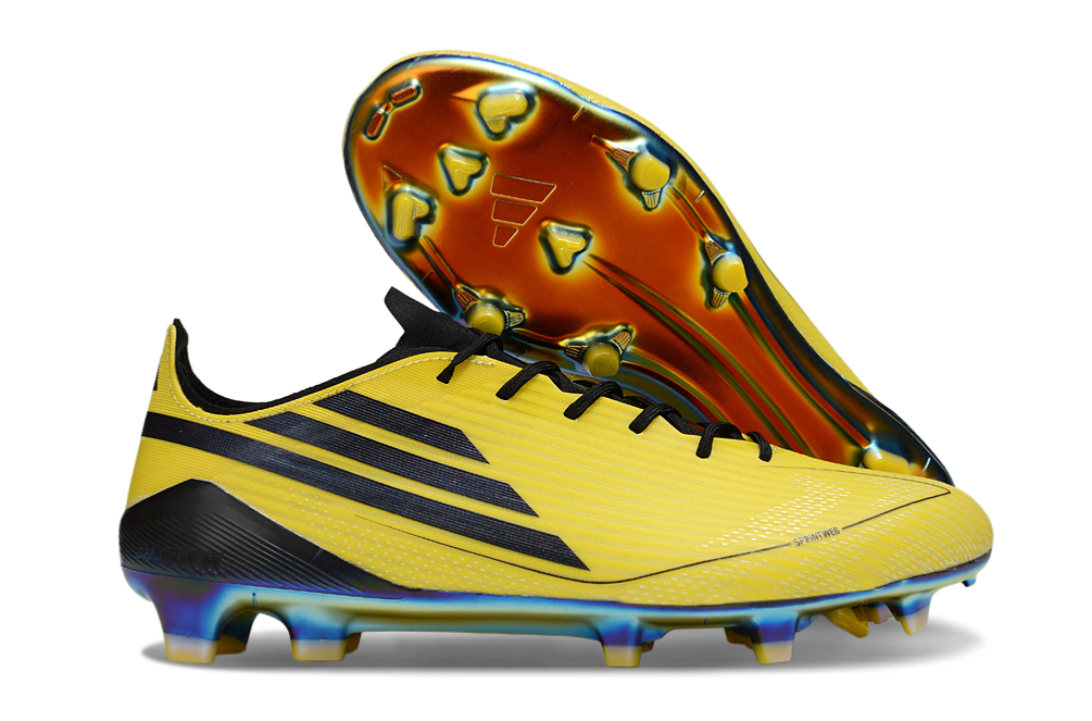 F50 Elite FG Laced - Yellow/Black - Professional Football Boots