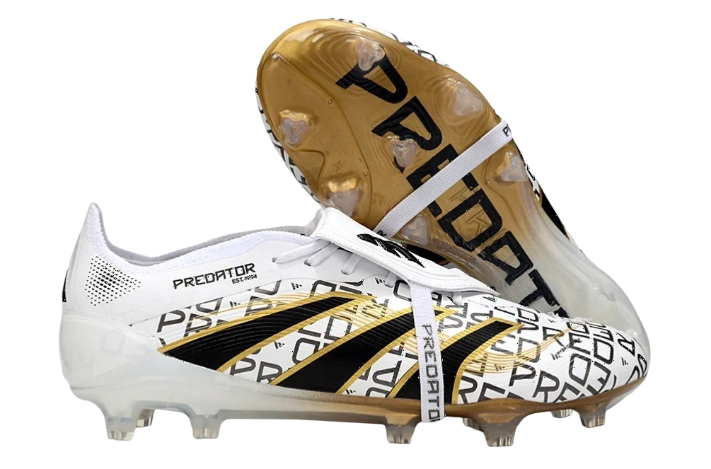 Predator Elite FT FG White/Gold