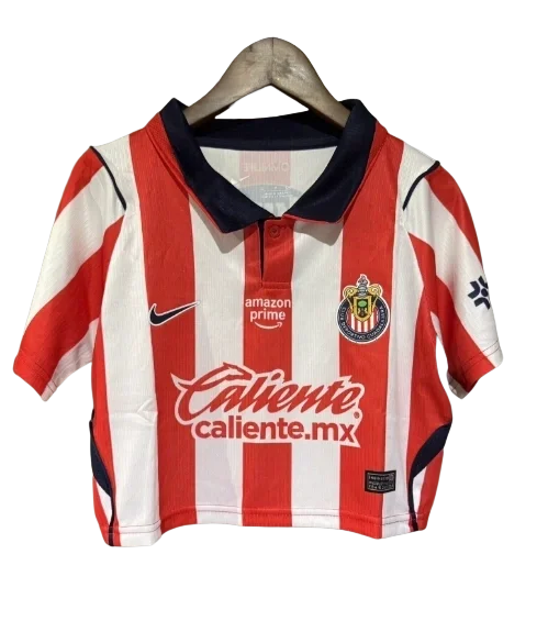 26/27 Chivas Crop Top Home Kit Stadium Version