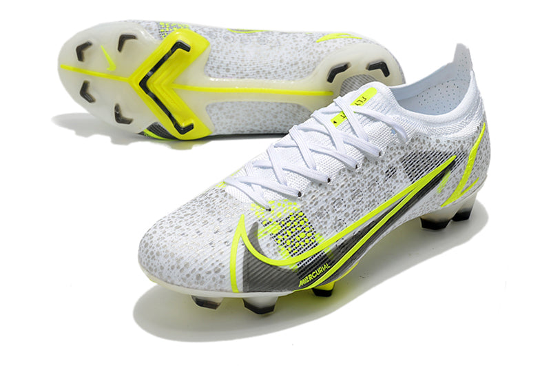 Nike Vapor 14 Elite FG - White Volt Football Boots