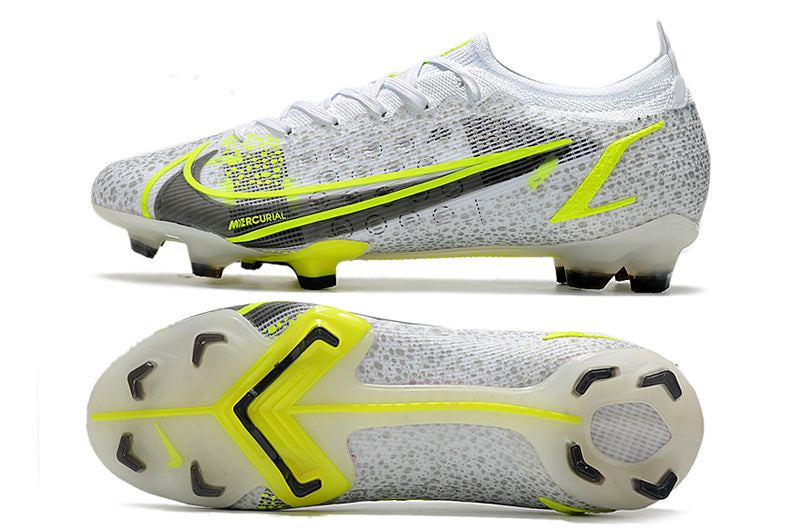 Nike Vapor 14 Elite FG - White Volt Football Boots