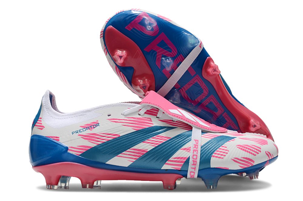 Predator Elite FG Football Boots - Blue/Pink - Elite Performance