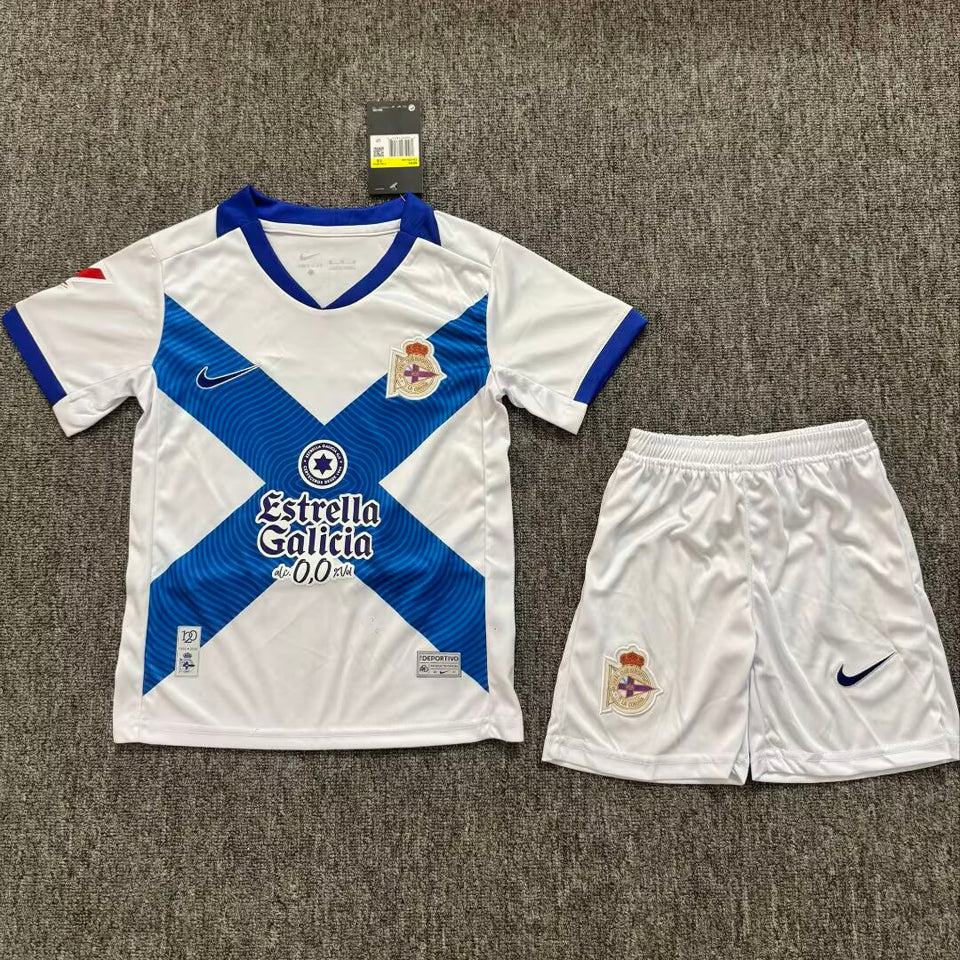 26/27 Deportivo La Coruña Kids Third Kit Stadium Version