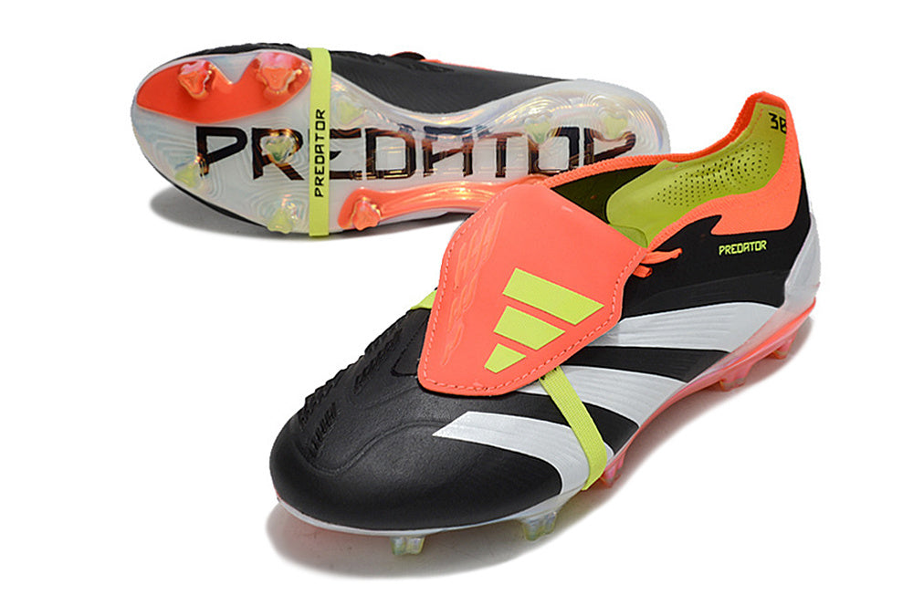 Predator Elite FG - Professional Football Boots in Vibrant Orange/Black
