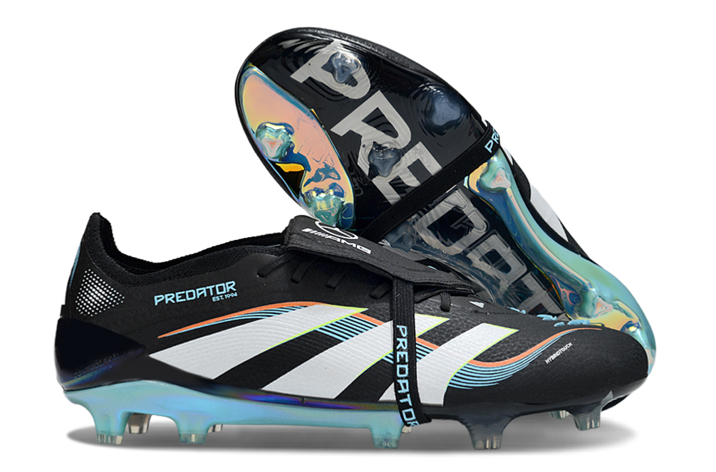 Predator Elite FT FG Football Boots - Black/Blue