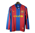 Barça 07/08 Home Long Sleeve Retro Club Jersey