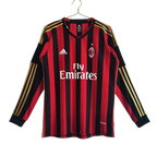 AC Milan Home 13/14 Long Sleeve Retro Jersey