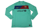 Barça 10/11 Away Long Sleeve Retro Club Jersey