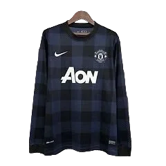 Man. Utd Away 13/14 Long Sleeve Retro Jersey