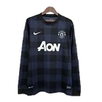 Man. Utd Away 13/14 Long Sleeve Retro Jersey