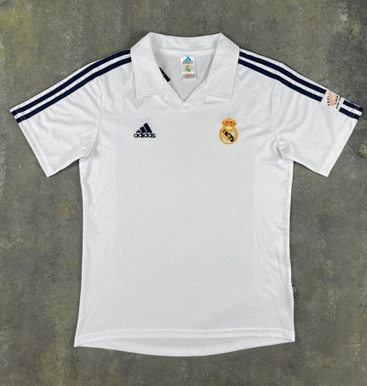 R. Madrid 01/02 Home Retro Club Jersey