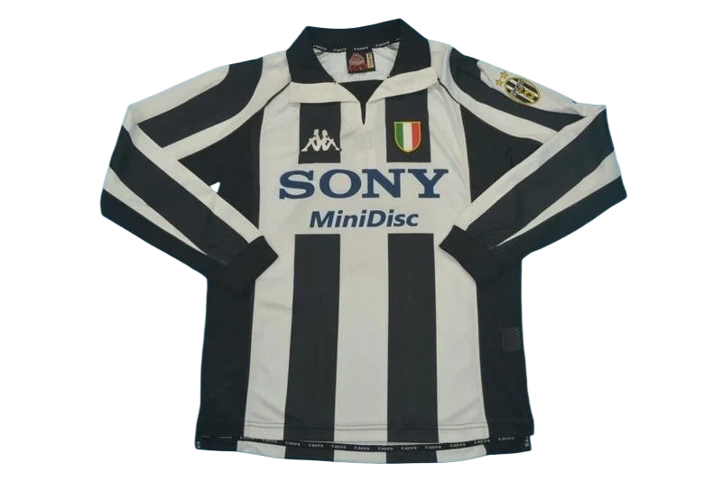 Juventu Home 97/98 Long Sleeve Retro Jersey