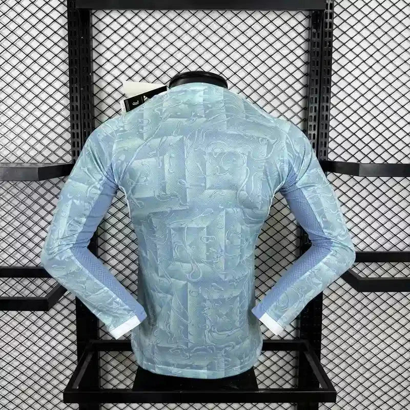 25/26 Juve Long Sleeve Away Kit Player Version