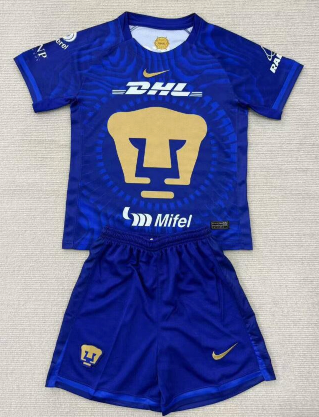 25/26 Pumas Kids Away Kit Stadium Version