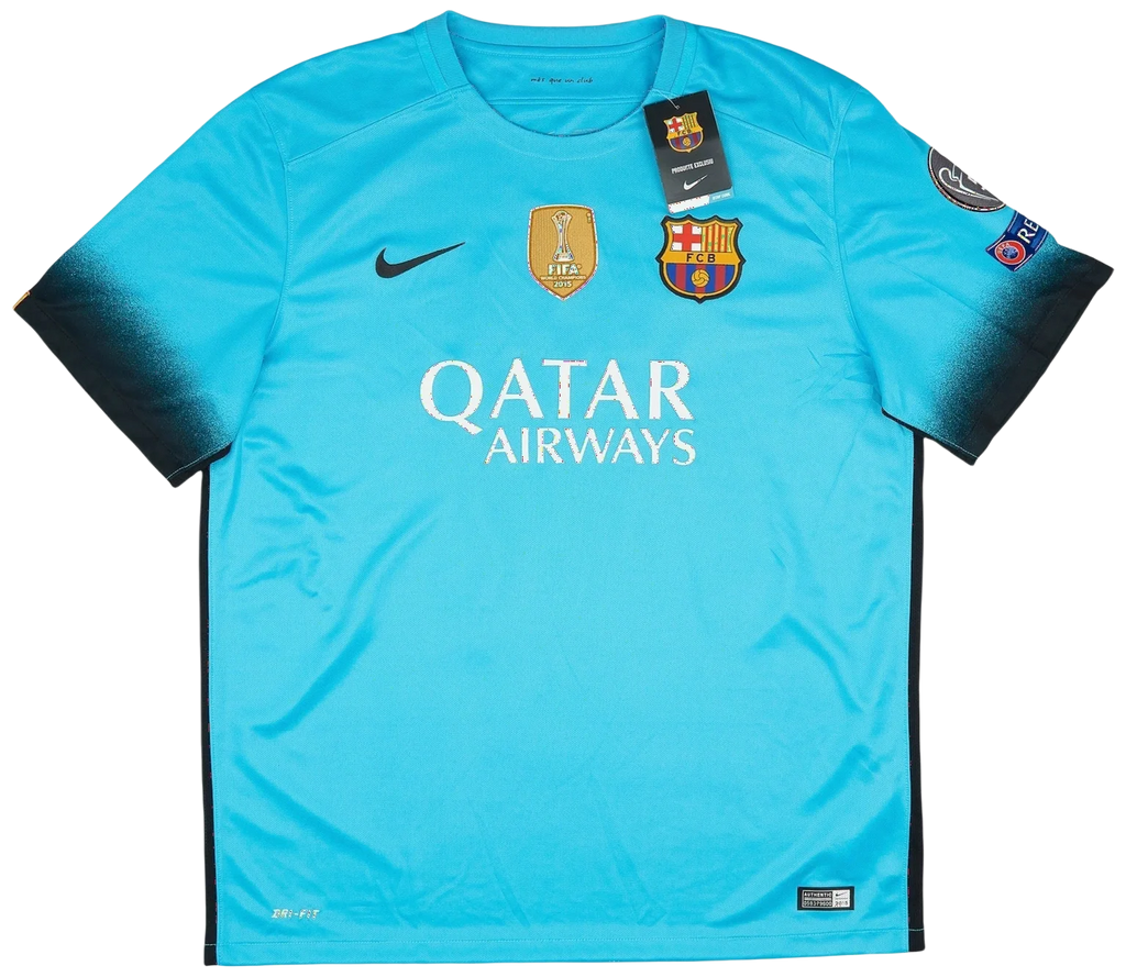 Barça 15/16 3rd Retro Club Jersey