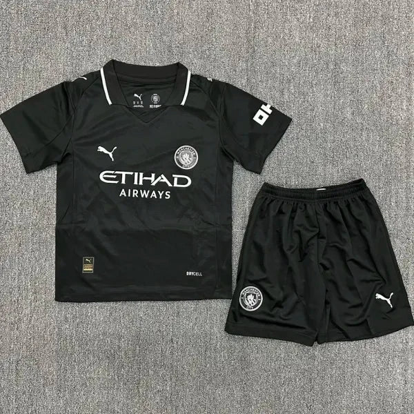 25/26 Man. City  Kids Away Kit Stadium Version