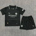 25/26 Man. City  Kids Away Kit Stadium Version