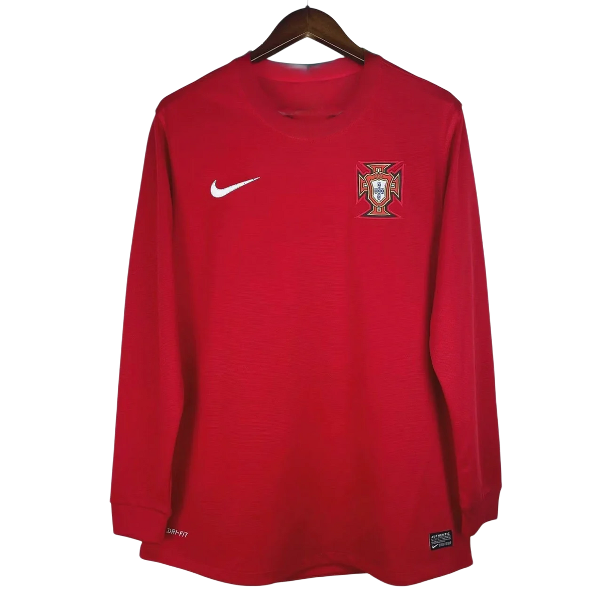 Portugal Home 2012 Long Sleeve Retro Jersey