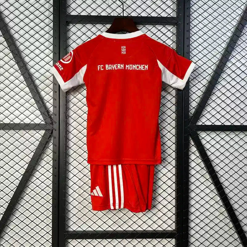 25/26 Bayern Munich Kids Home Kit Stadium Version
