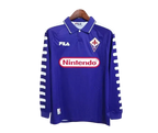 Fiorentina Home 98/99 Long Sleeve Retro Jersey