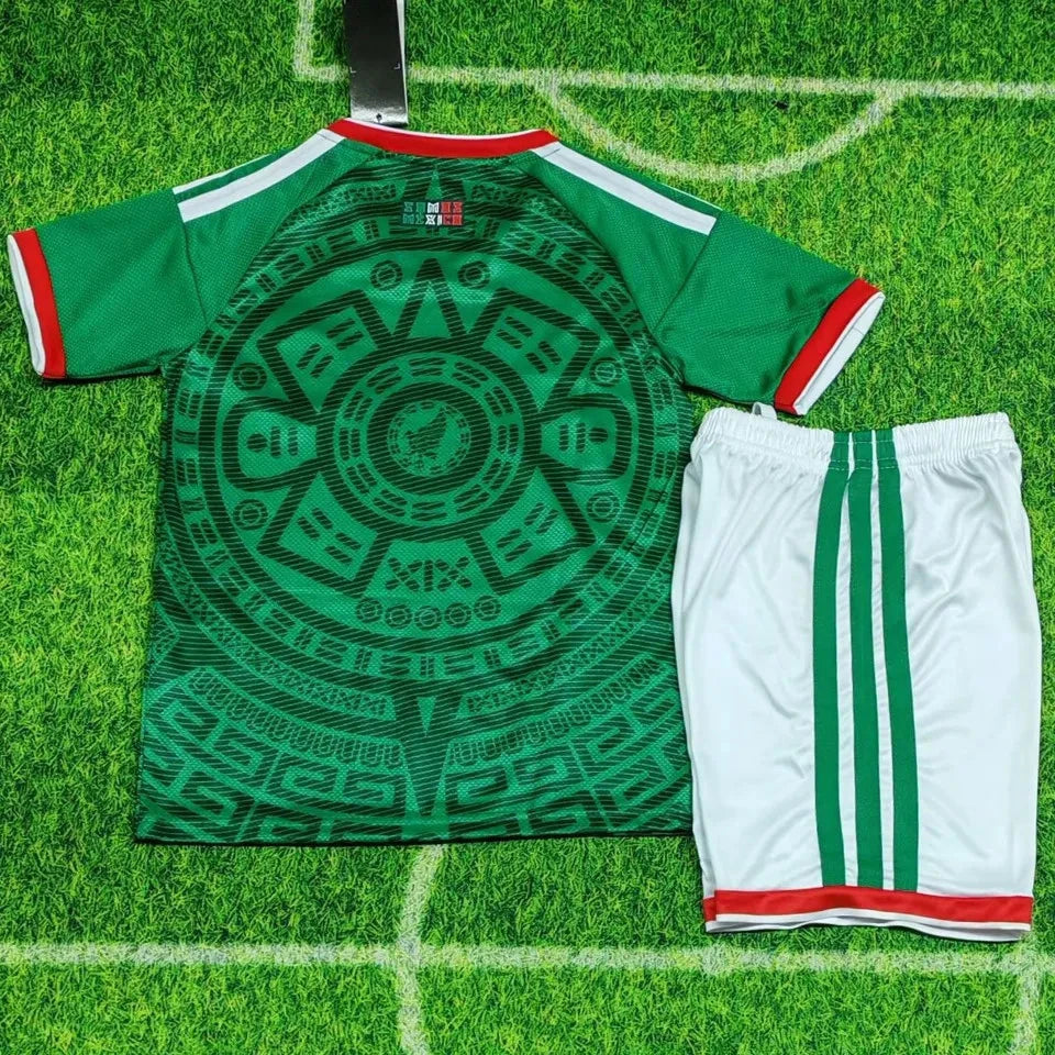 25/26 Mexico Kids Home Kit Stadium Version