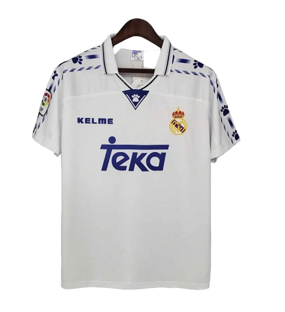 R. Madrid 96/97 Home Retro Club Jersey