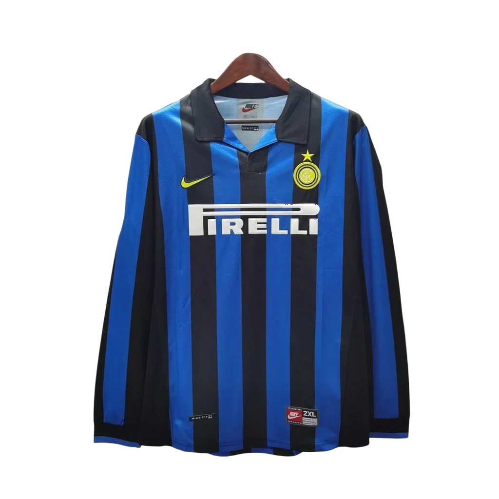 Inter Milan Home 98/99 Long Sleeve Retro Jersey