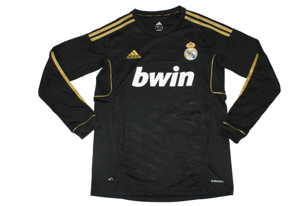 R. Madrid 11/12 Away Long Sleeve Retro Club Jersey