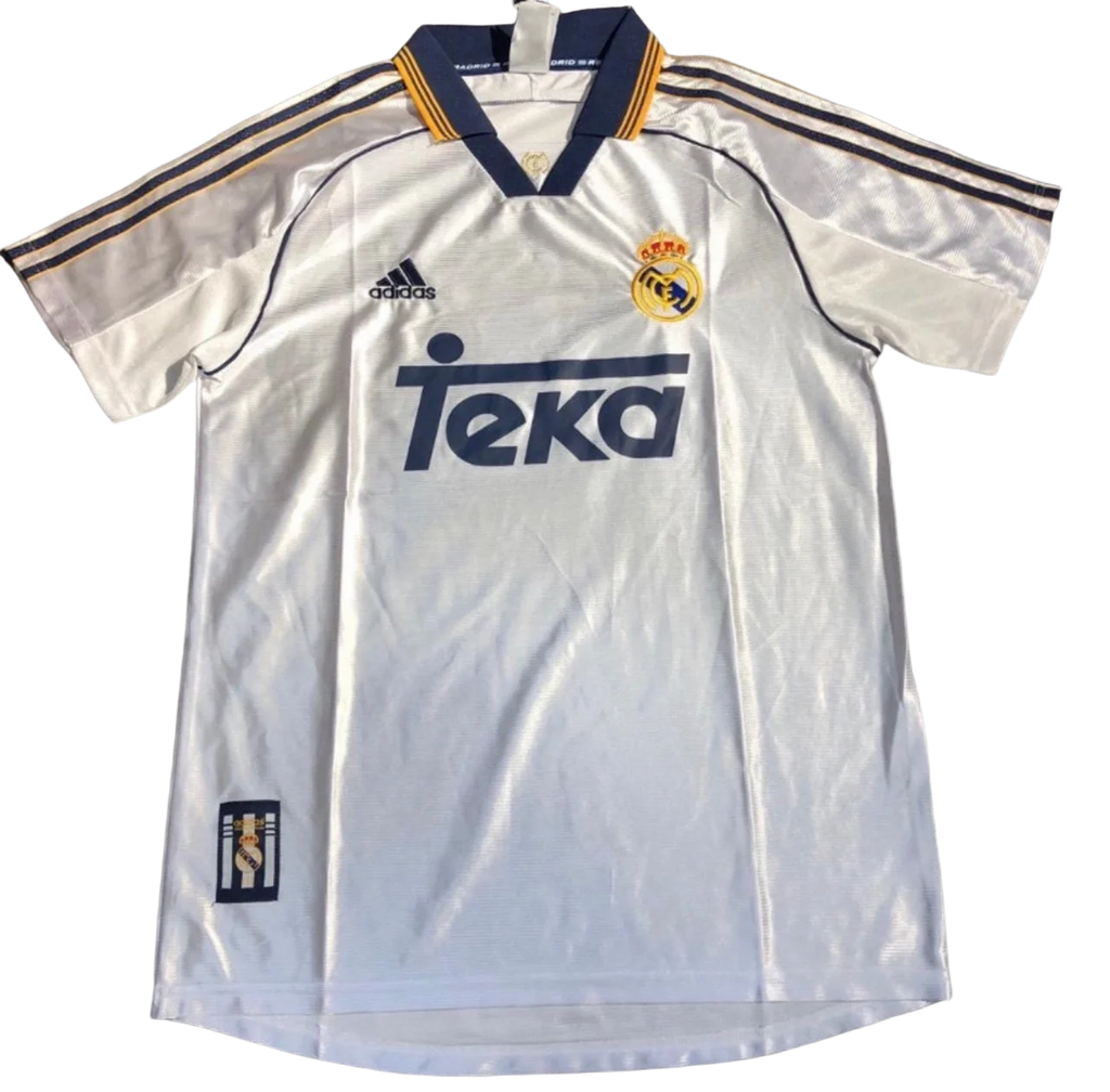 R. Madrid 98/00 Home Retro Club Jersey