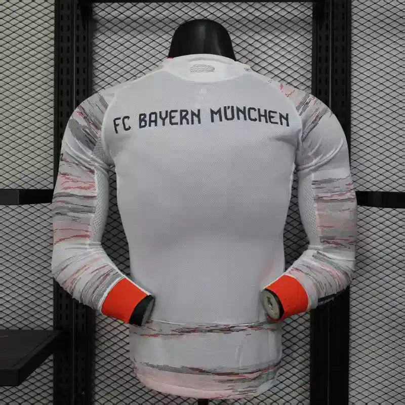 25/26 Bayern Munich Long Sleeve Away Kit Player Version