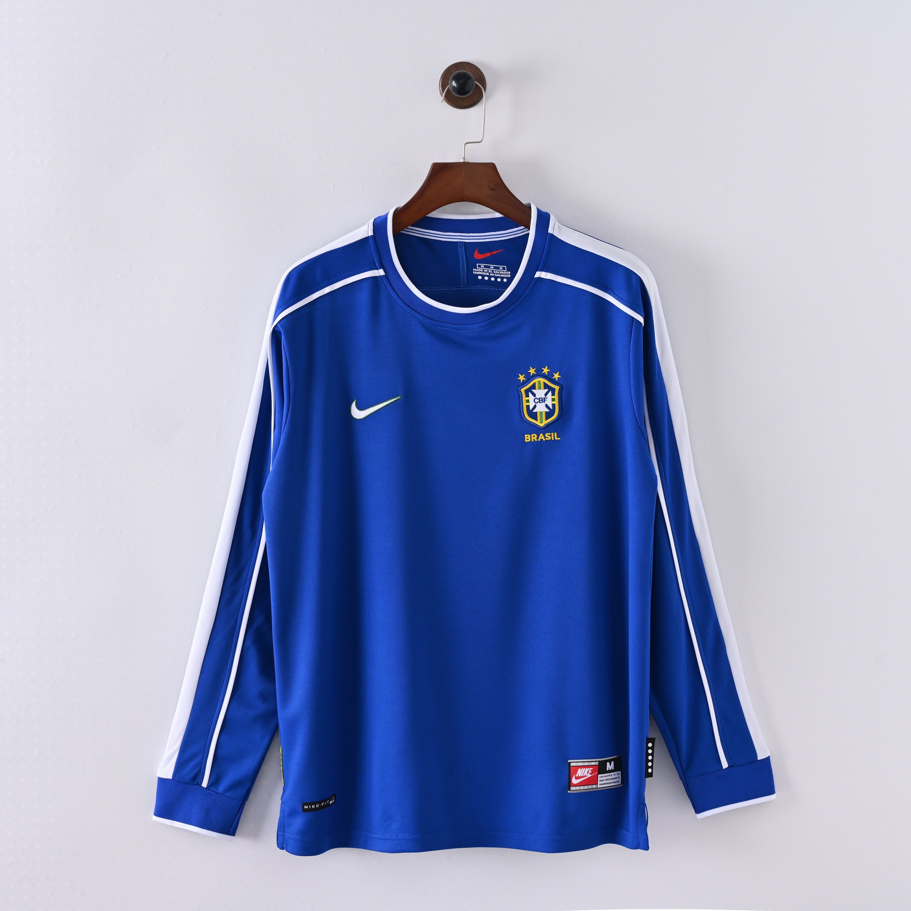 Brazil 1998 Away Long Sleeve Kit