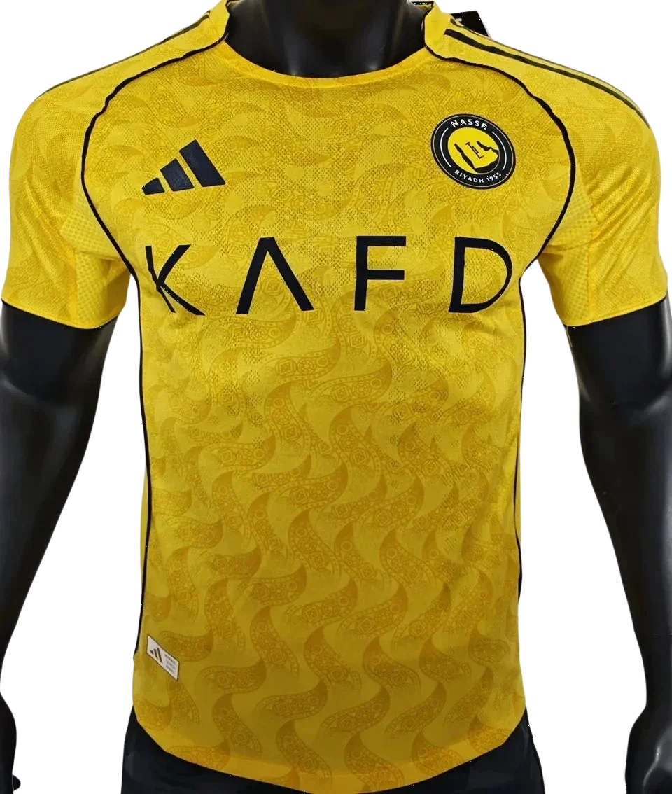 25/26 Al Nassr Home Kit Player Version