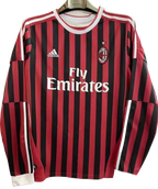 AC Milan Home 11/12 Long Sleeve Retro Jersey