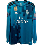 R. Madrid 3rd 17/18 Long Sleeve Retro Jersey