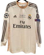 R. Madrid Home 13/14 Long Sleeve Retro Jersey