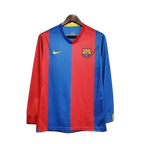 Barça 06/07 Home Long Sleeve Retro Club Jersey